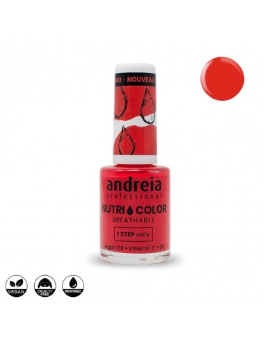 Permeable Red NutriColor Nail Polish