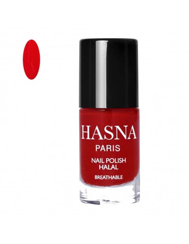 Hasna Permeable red nail polish