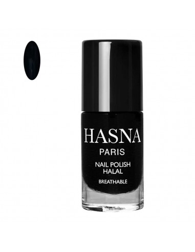 Vernis halal Noir Hasna Cosmetics