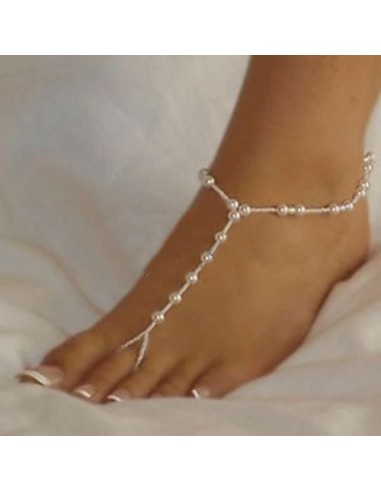Bijoux de pied "Perles"